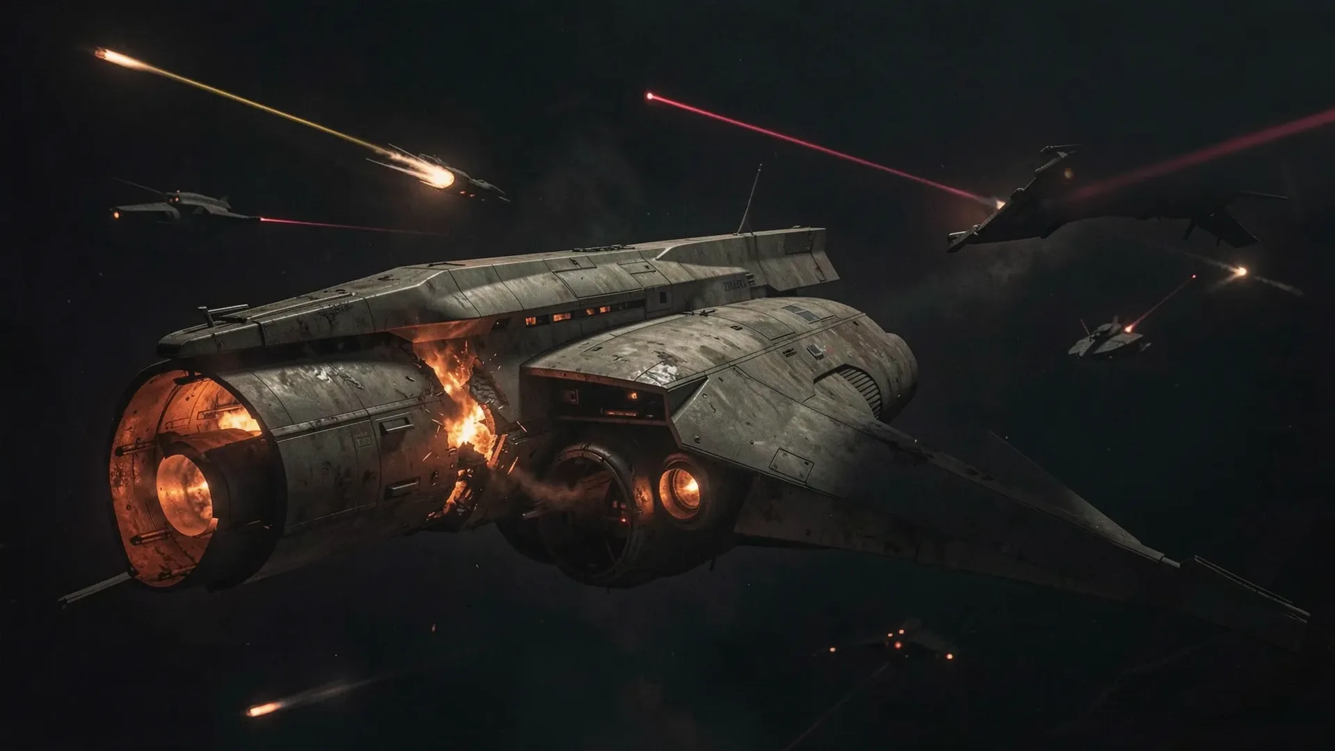 Thirteen Dreadnoughts Wrecked in Hoshoun Capital Clash