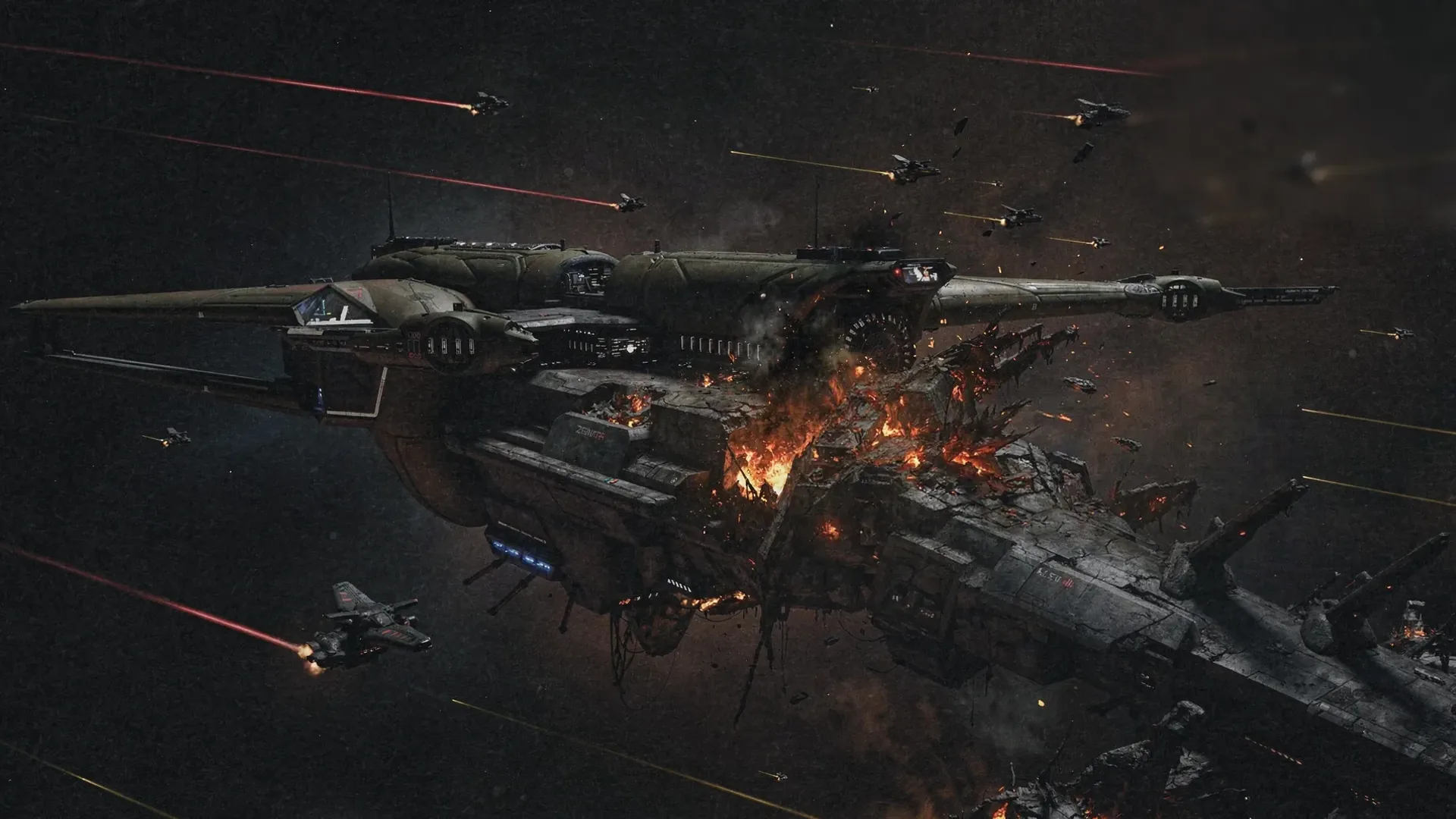 Capital Fleets Collide Over Itrin, Leaving 212B ISK in Wrecks