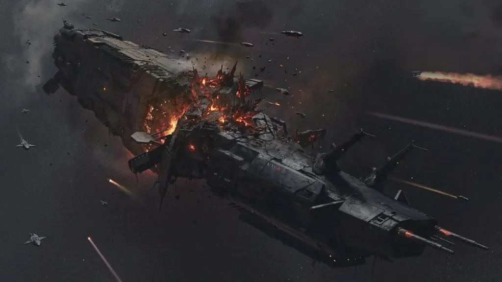 A 46.9B ISK Hel Supercarrier Falls in U3K-4A