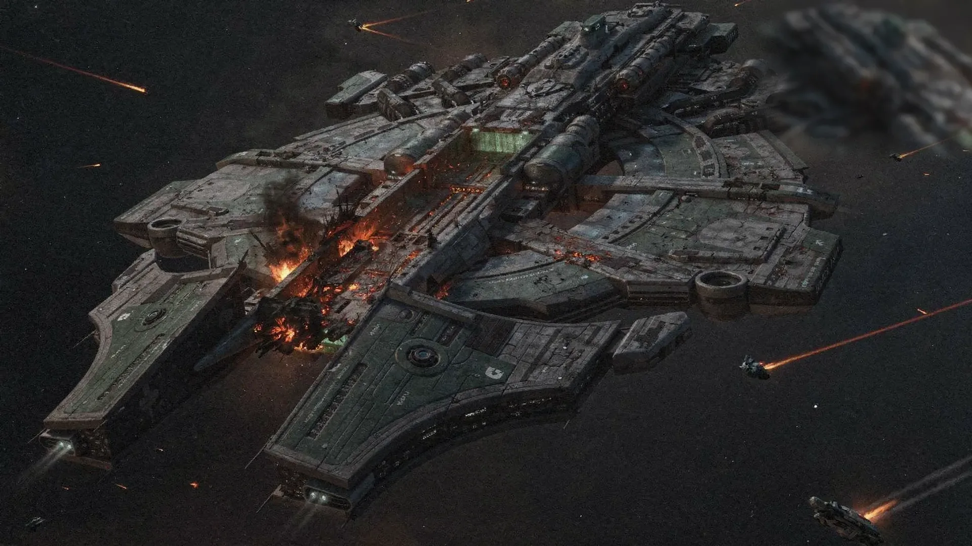 A Nyx Supercarrier Falls in BV-1JG