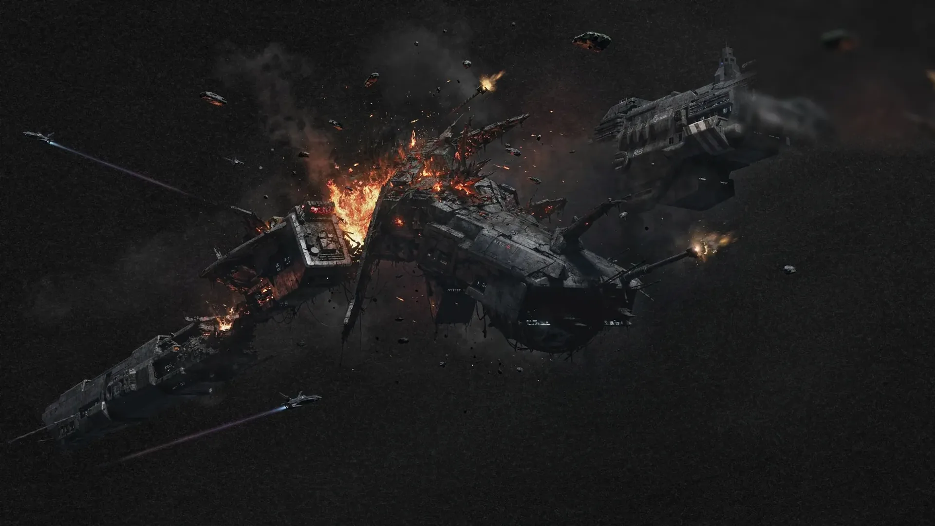A Supercarrier Goes Silent in Lamaa