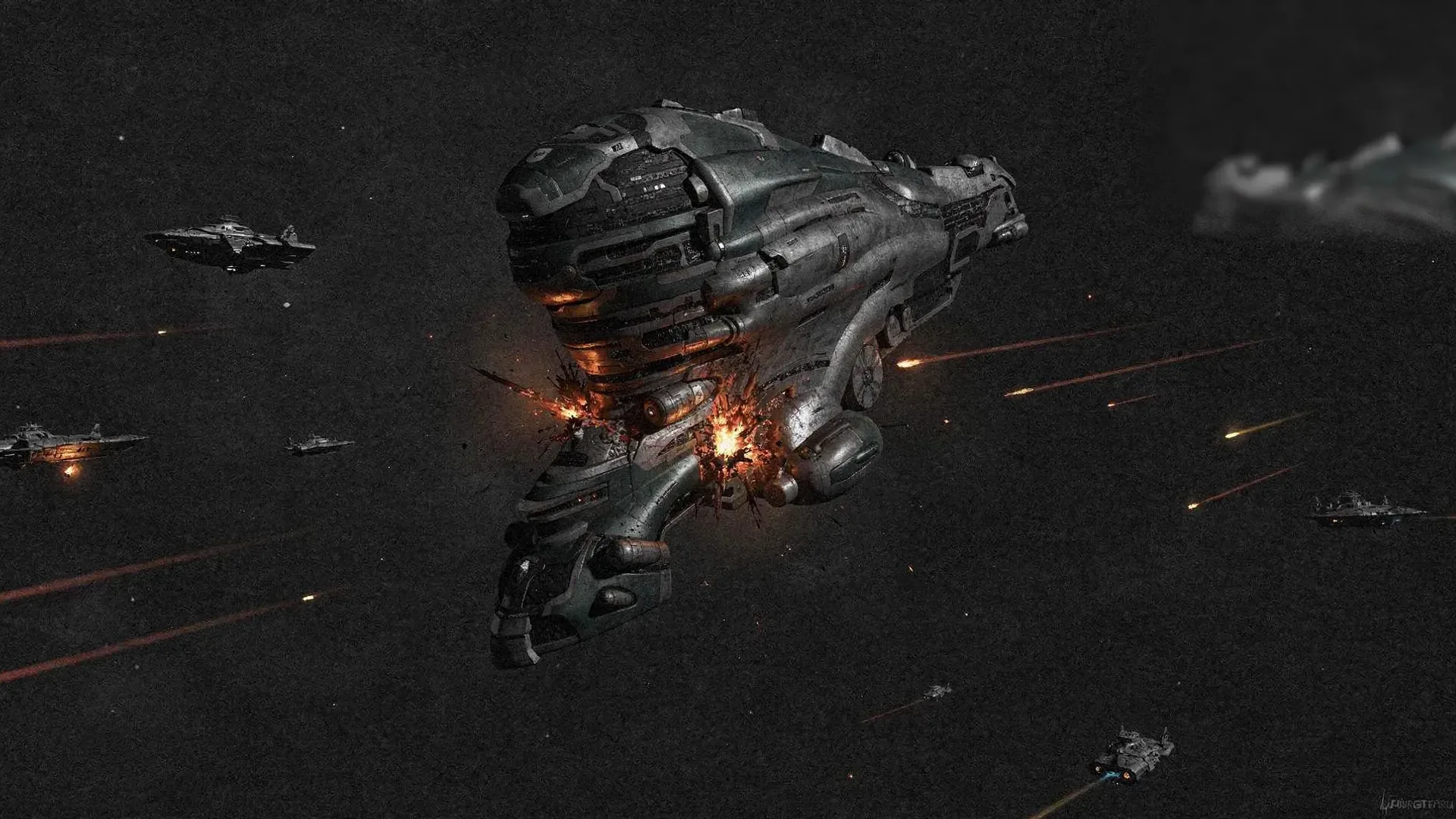 A Titan Falls in Perbhe