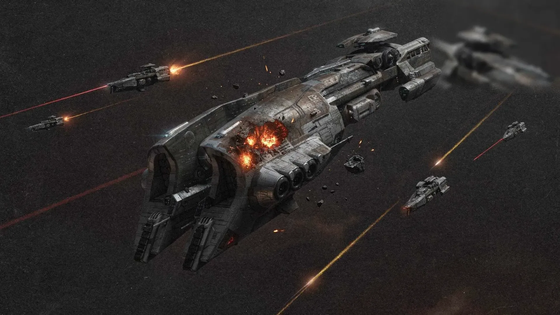 Amamake Becomes a Battleship Shredder as Rival Fleets Trade Hulls