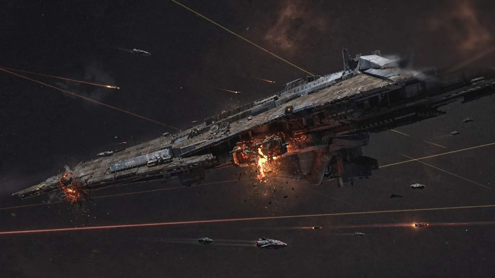 Fortizar Destroyed in 6-8QLA as Hundreds of Pilots Clash