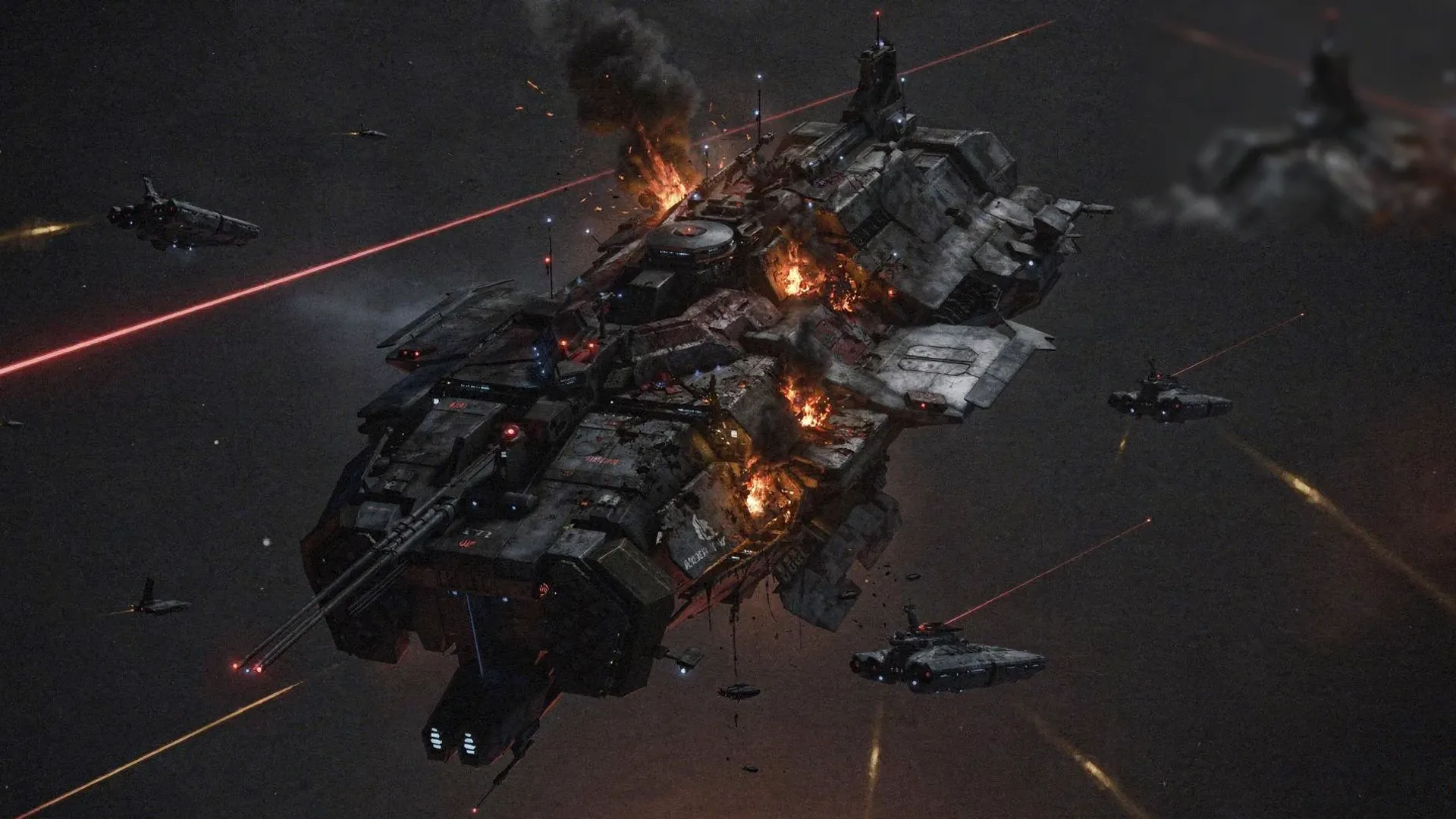 A Cloud of Stealth Bombers Devours Five Dreadnoughts in DIBH-Q
