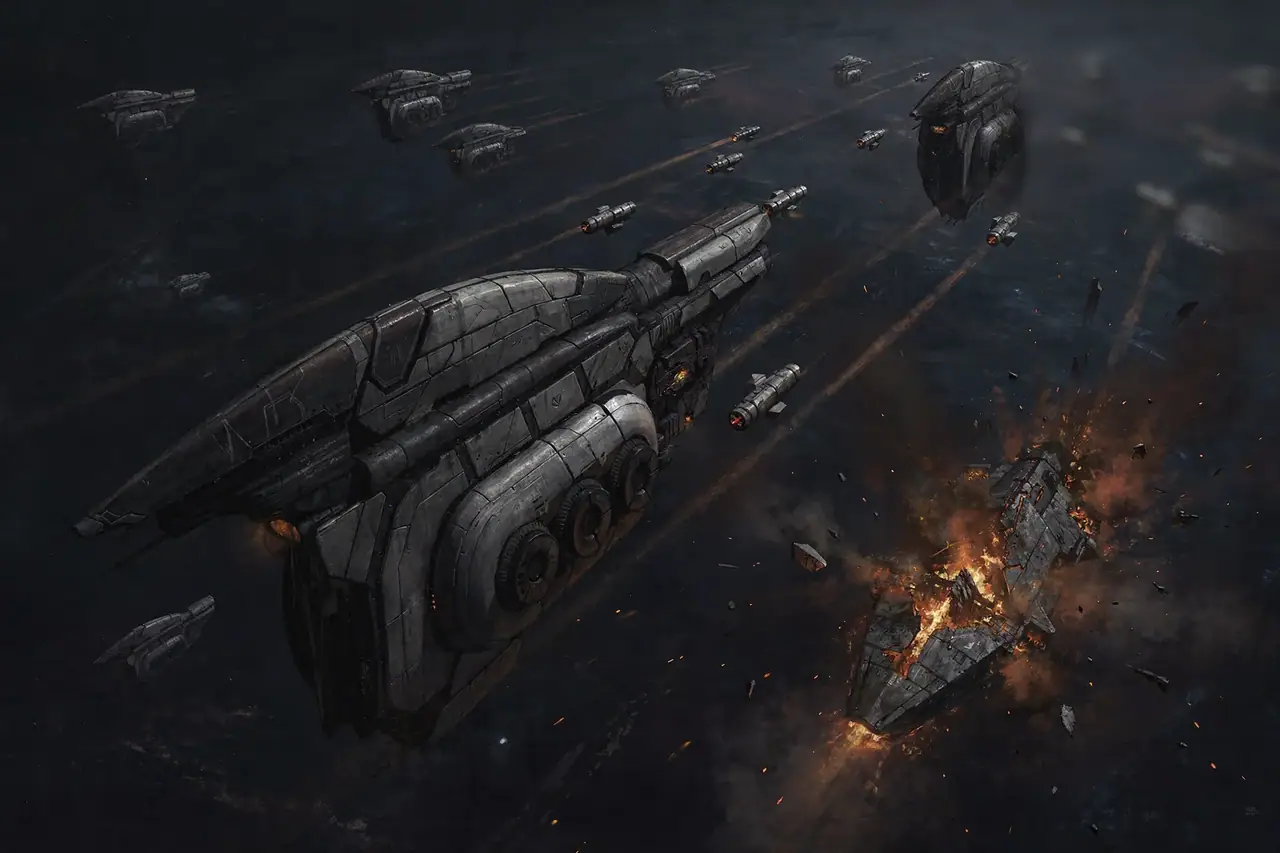 Eight Capitals Die in Fifteen Minutes as V2-GZS Burns 57 Billion ISK