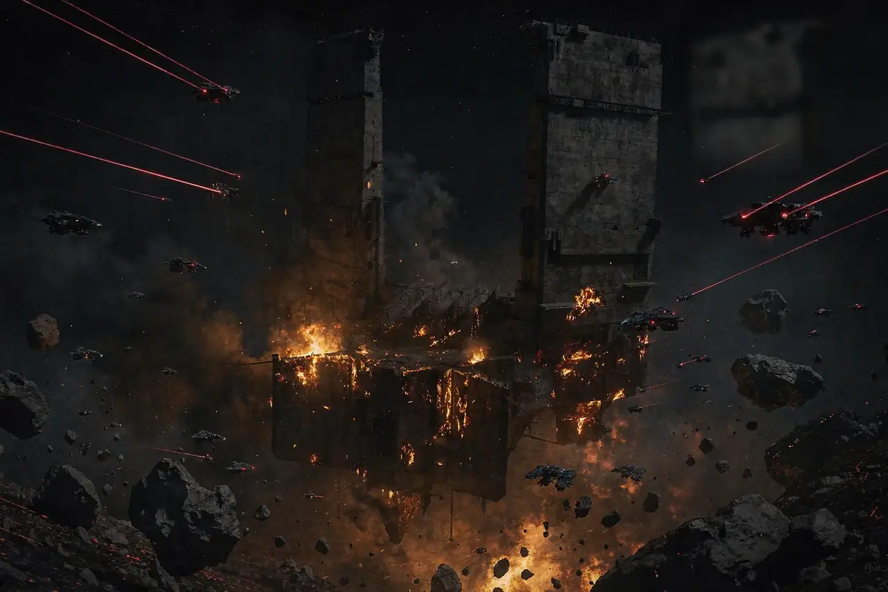 A Ship Died Every Six Seconds in 4-HWWF. Then the Keepstar Went Too.
